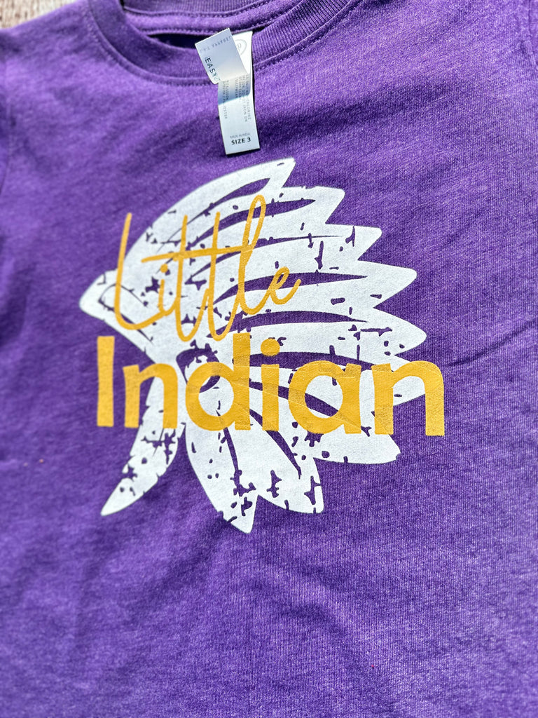 Little Indian Hallsville Toddler Graphic Tee Purple