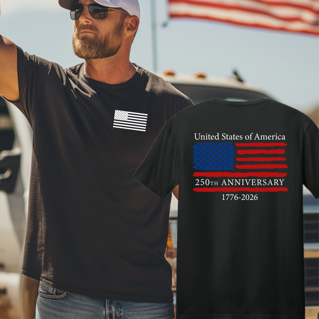 Black 250 Anniversary Tee