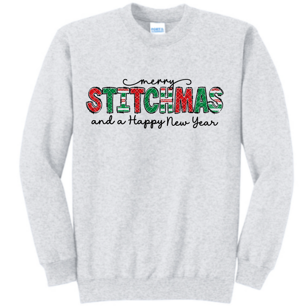 Merry Stitchmas Crewneck Sweatshirt
