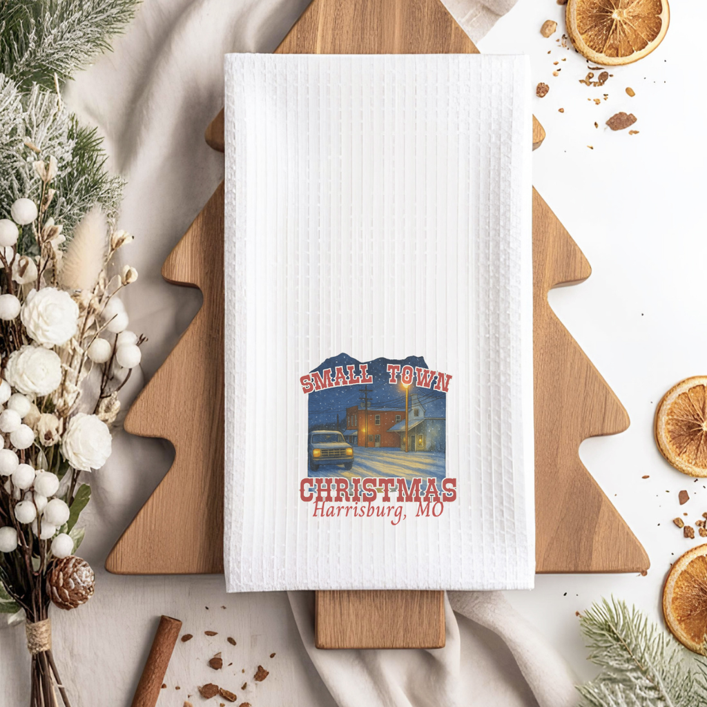 Harrisburg, MO Tea Towel