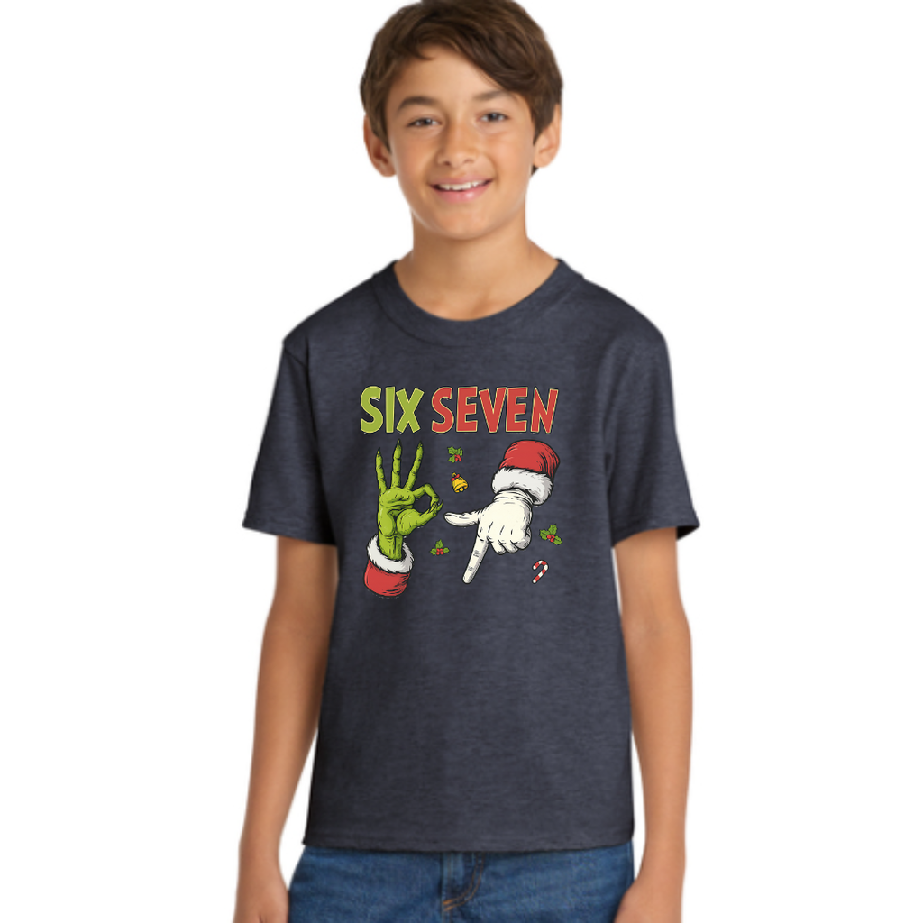 Grinch and Santa say Six Seven