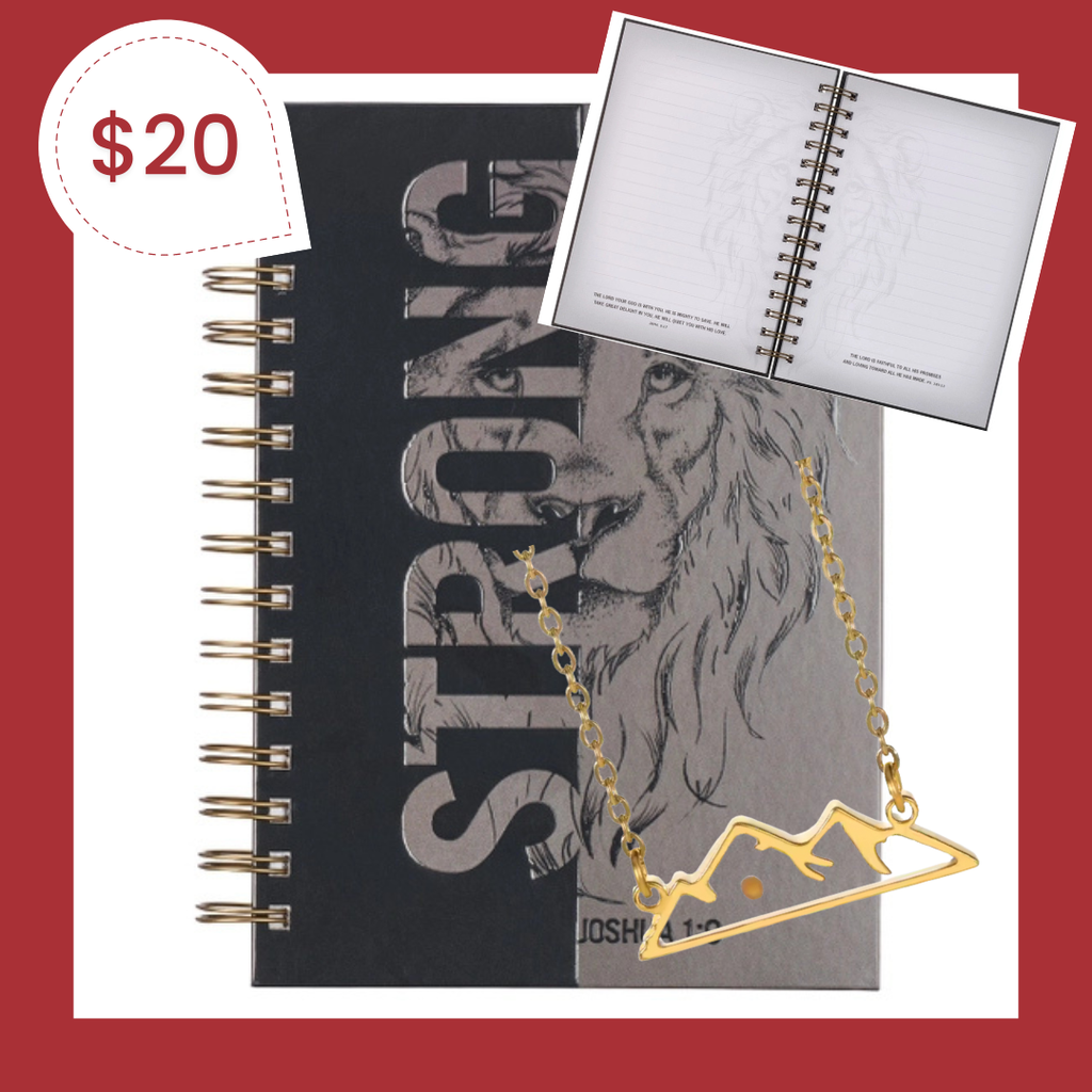Be Strong Journal & Necklace Bundle