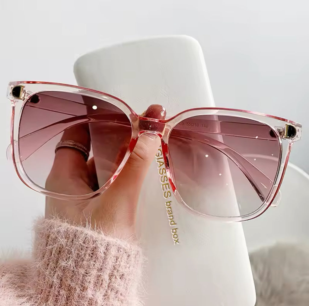 Fashion Pink Woman Sunglasses