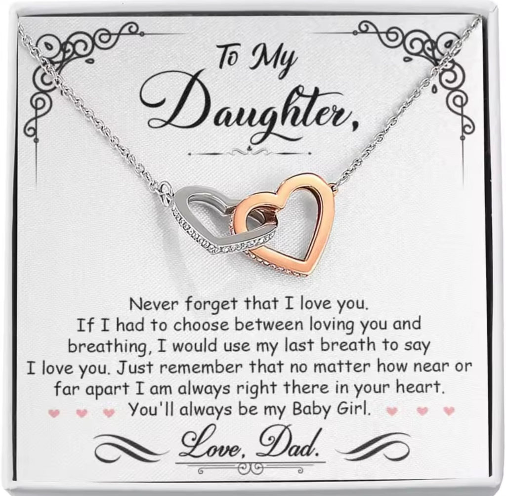 Valentine from Dad to Daughter