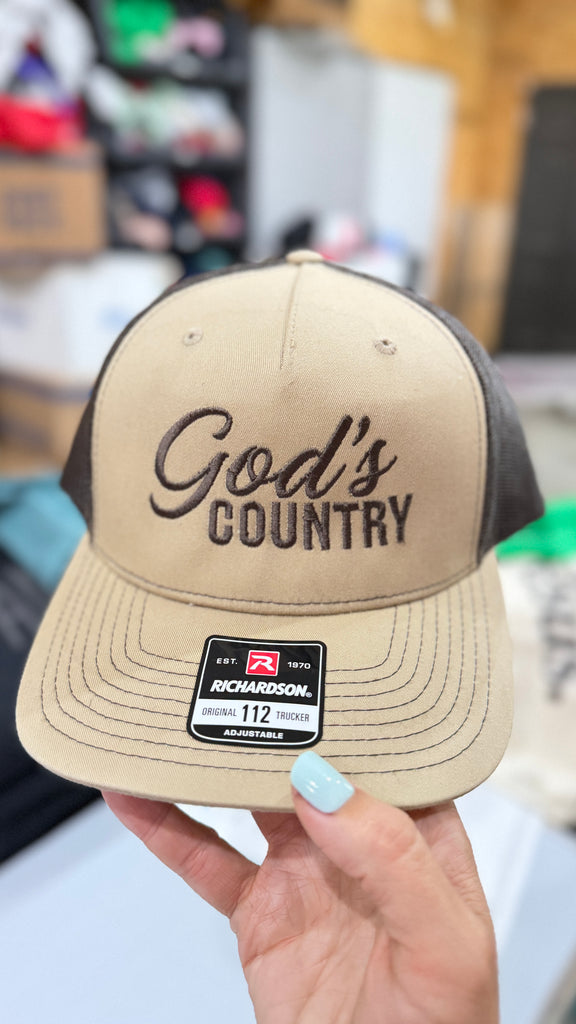 God's Country Richardson Hat