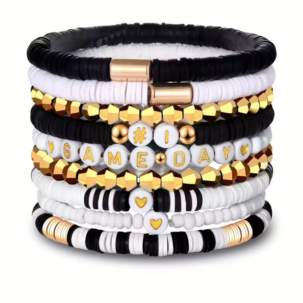 Game Day Bracelet Stack