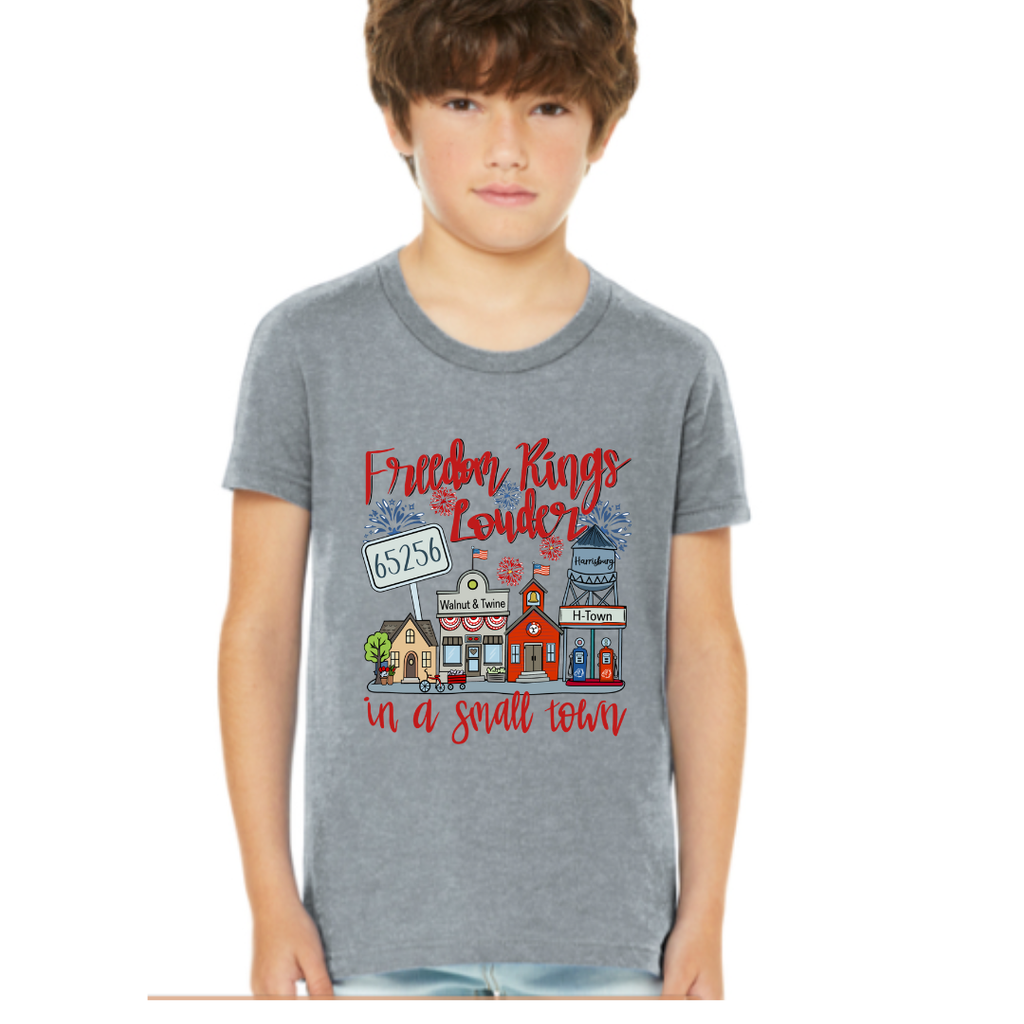 YOUTH Freedom In a Small Town Harrisburg Tee