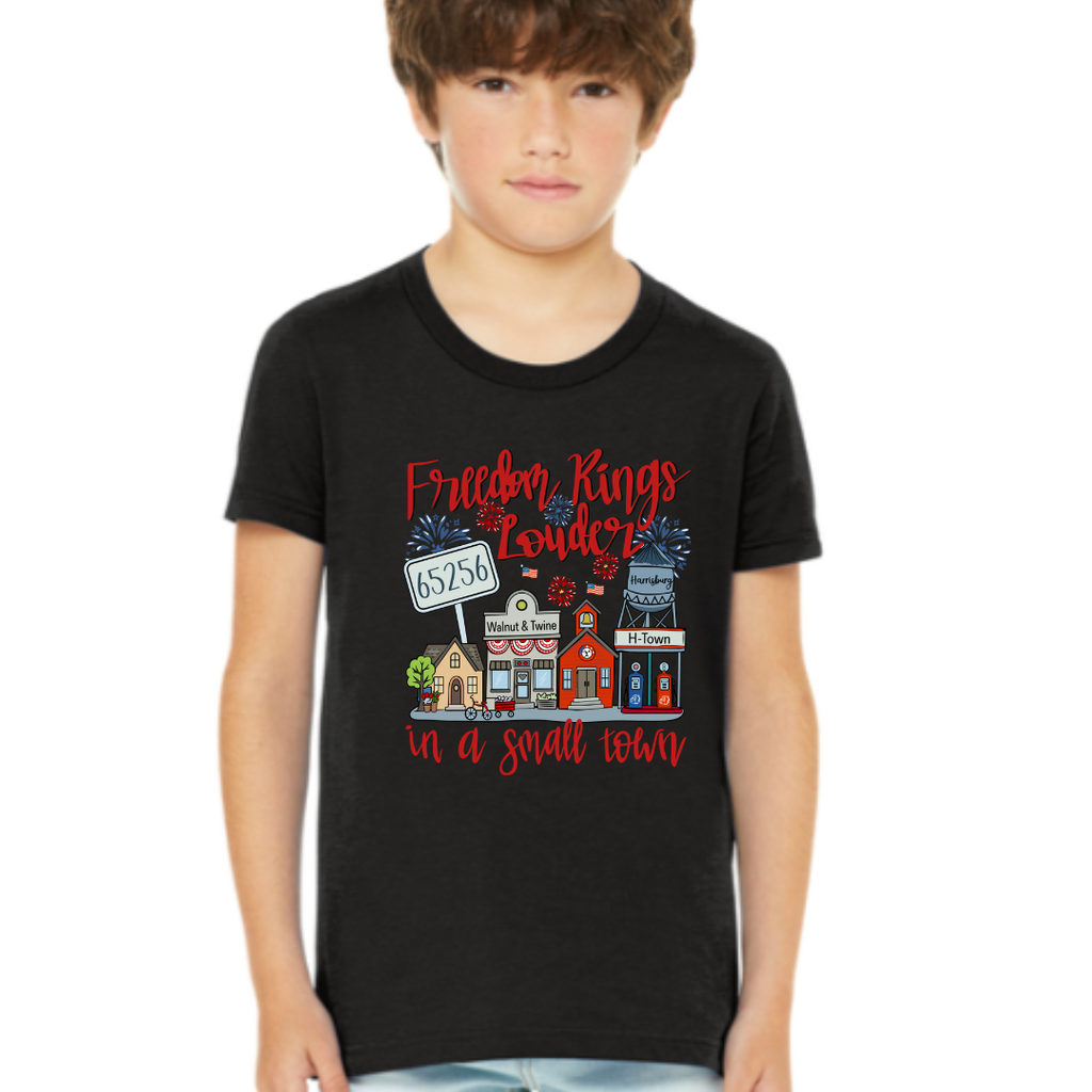 YOUTH Freedom In a Small Town Harrisburg Tee