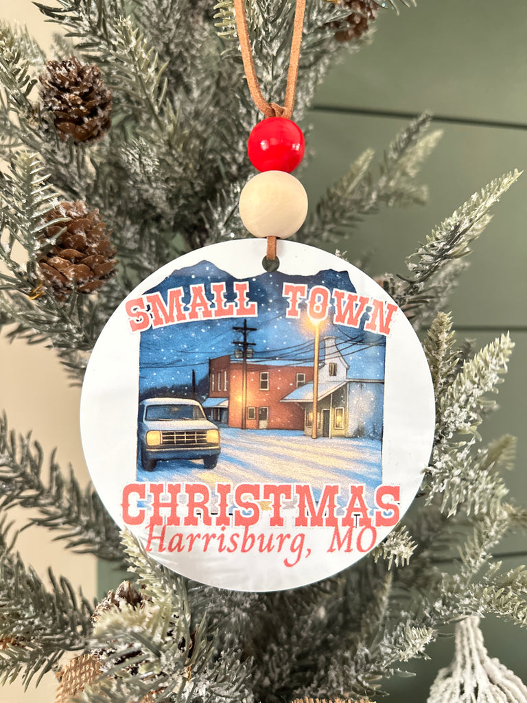 Small Town Harrisburg Christmas Ornament