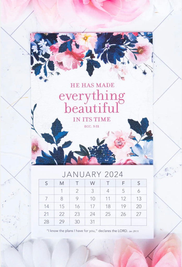Faith Based Magnet Calendar 2024