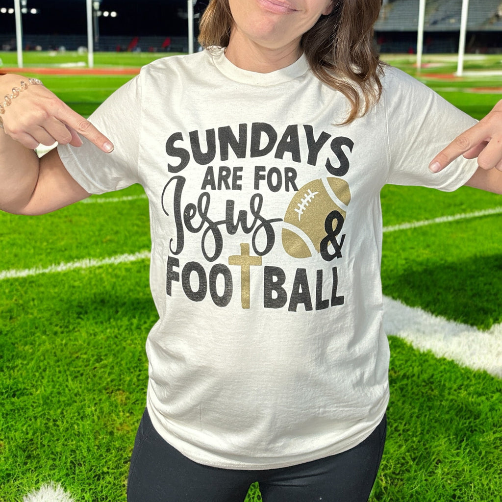 Sundays are for Jesus and Football