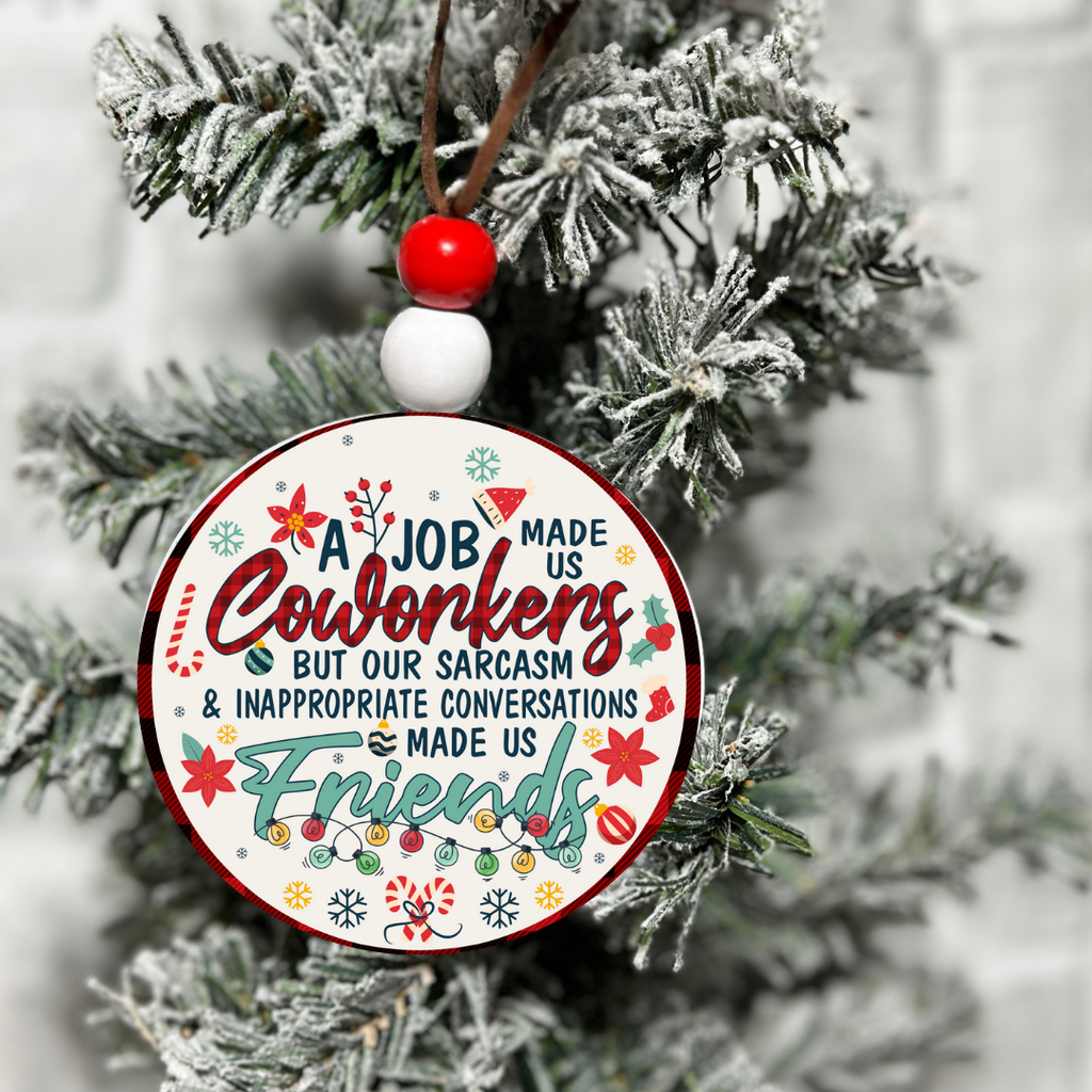Coworker Funny Ornament