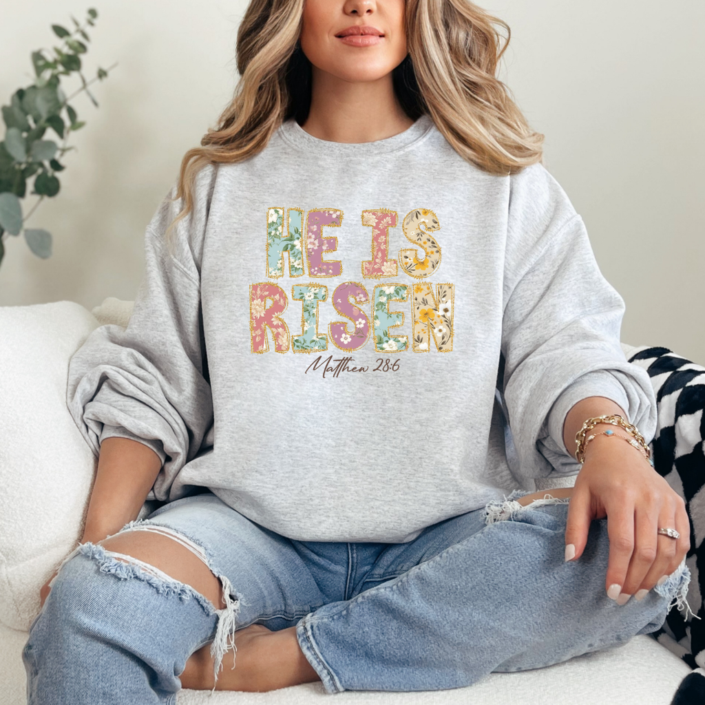 He is Risen Crewneck