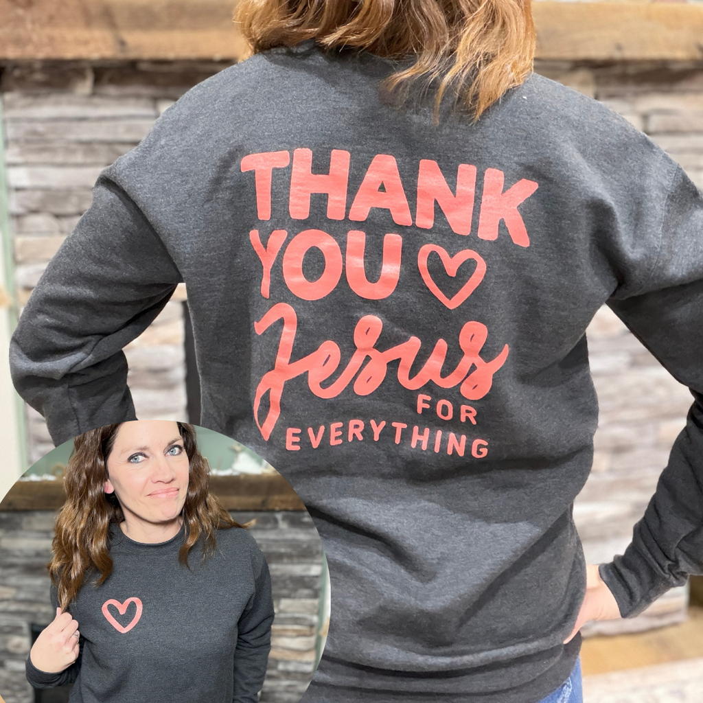 Thank You Jesus Crewneck