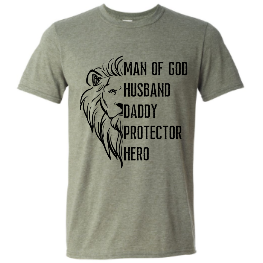 Man of God Father's Day Graphic Tee
