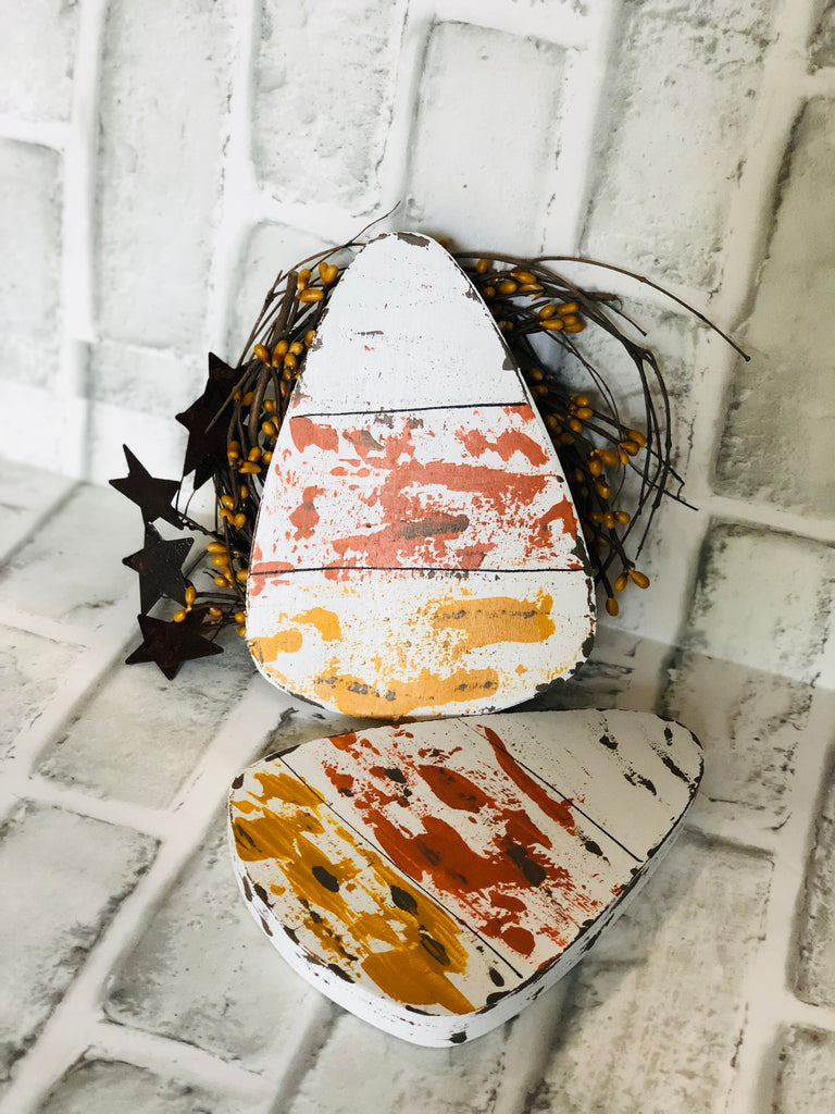 Palette Knife Candy Corn