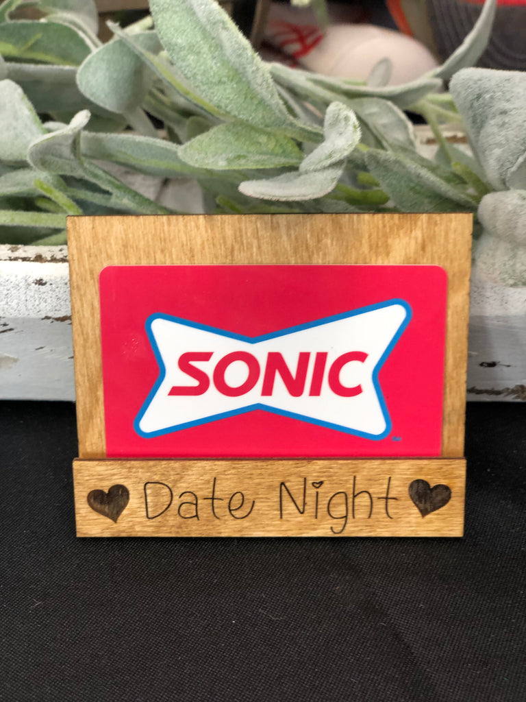 Date Night Gift Card Holder